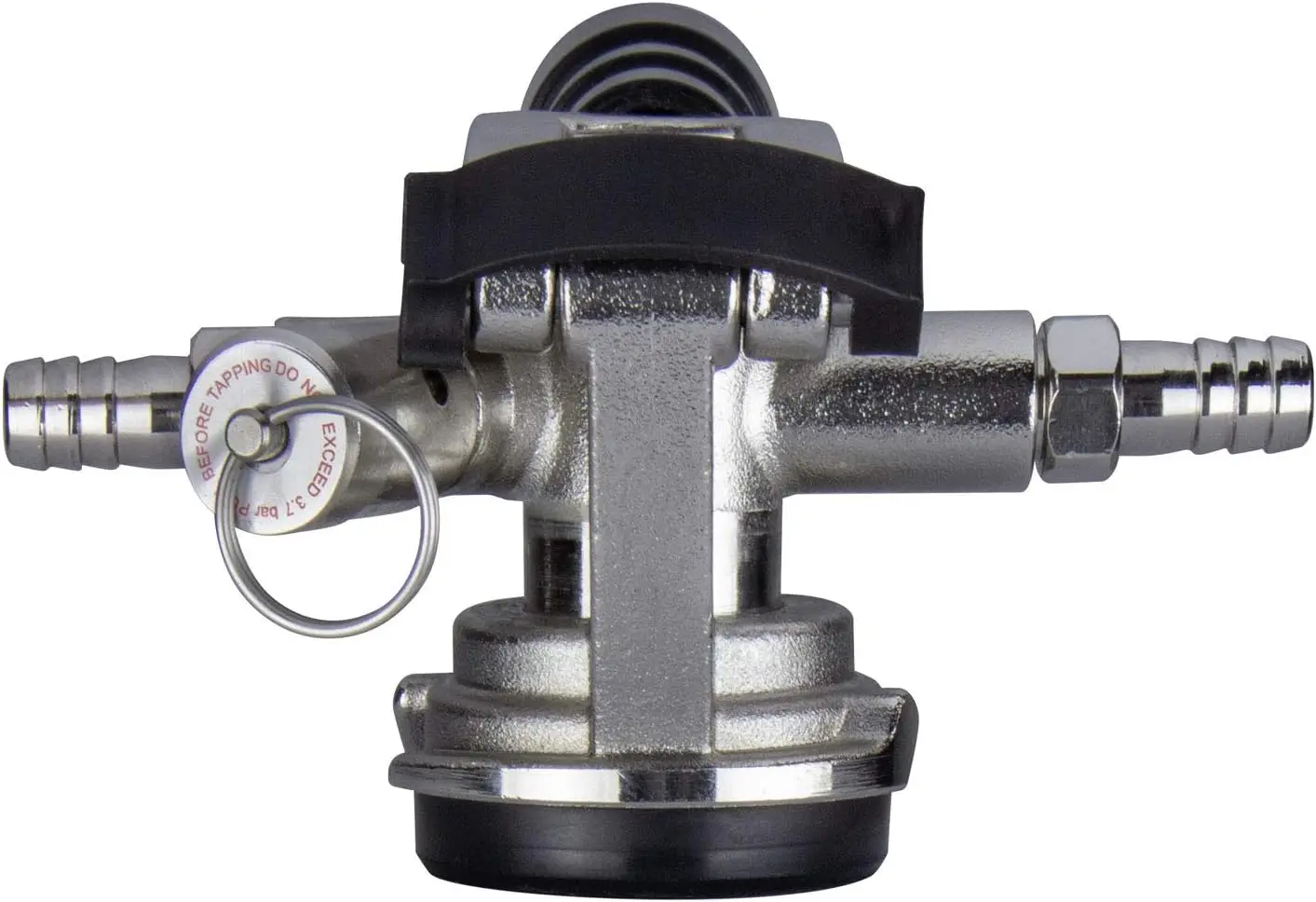 Keg Coupler, D System, Nickel