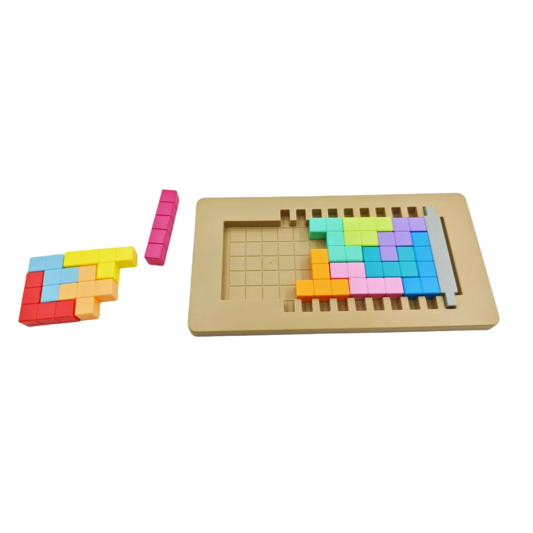 Creative Cubes, Educational Board Game, Multi-Level Difficulty for Logical Thinking Training, Ideal Game for Family Gatherings, Gift Items