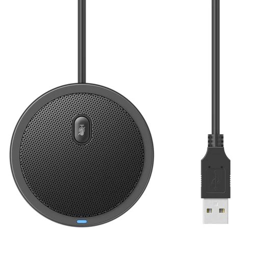 Micrófono condensador omnidireccional USB UM02 para reuniones, conferencias de negocios, ordenador portátil, Chat de voz, videojuegos en vivo