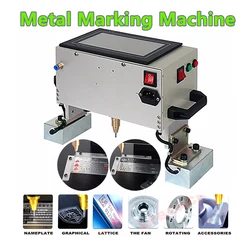 LY Engraving Hand-held Lettering Machine Pneumatic Electric Touch Screen Electric Pneumatic Metal Nameplate Marking Machine