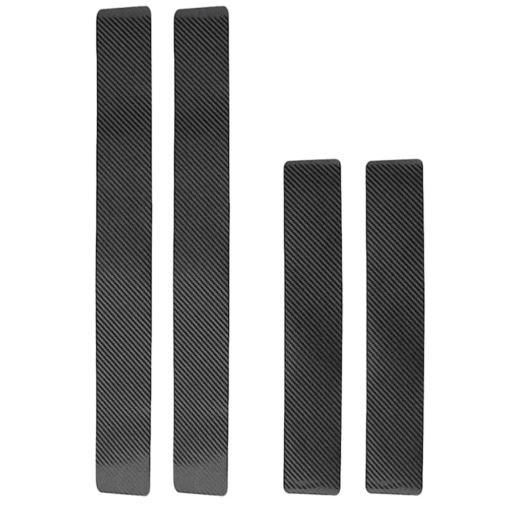 

4 Sheets Carbon Fiber Door Edges Guard Practical Sticker Scratch Protection Car Accessory Door Entry Guard Car Protector