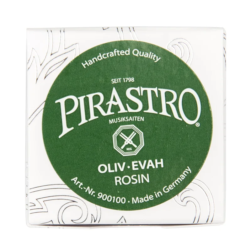 PIRASTRO Professional Natural Resin Rosin Universal for Violin Viola Cello Erhu for Steel/Synthetic/Gut, Hard-Soft Available