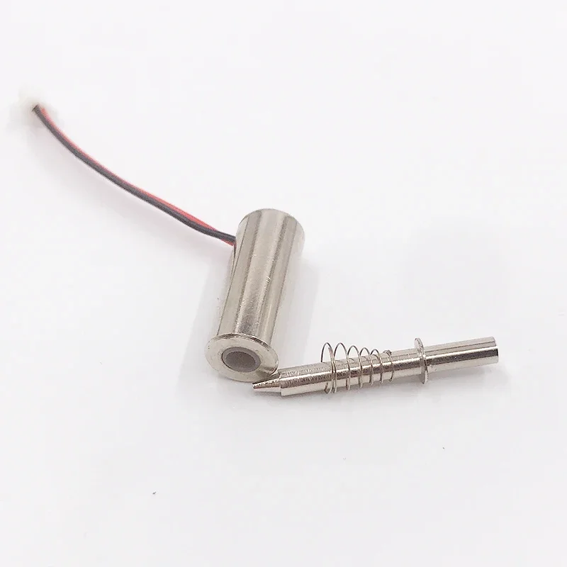 DC 3V/ 6V/ 9V/12V Mini 8MM Cylindrical Suction Solenoid Electromagnet Big Push & Pull for Mini Fingerprint Lock