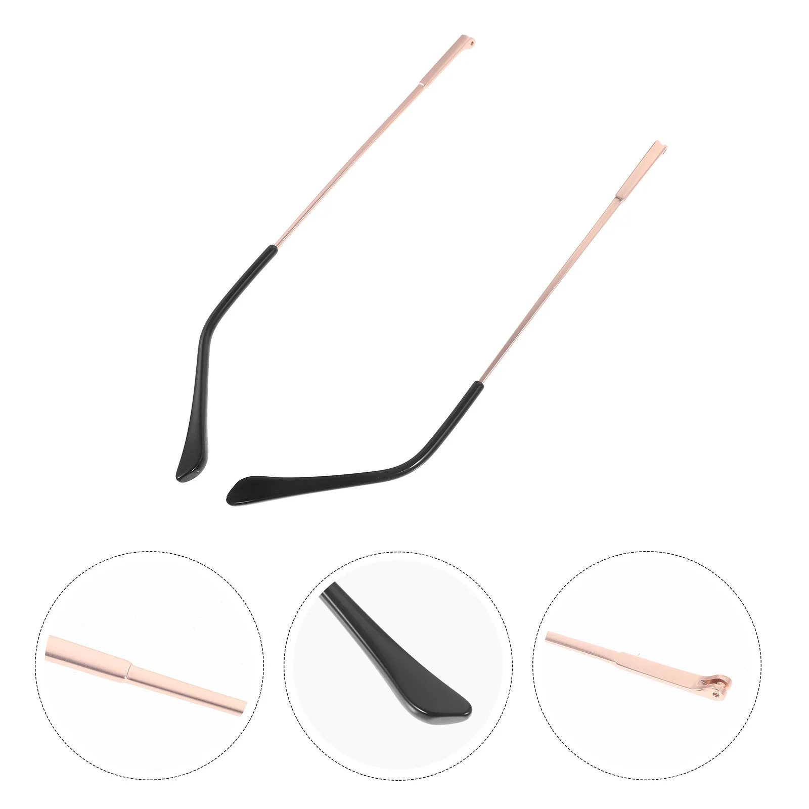 Spectacle Legs Eyeglass Replacement Temple Glasses Repair Accessories Arm Eyeglasses Kit Parts Arms Universal Sunglasses