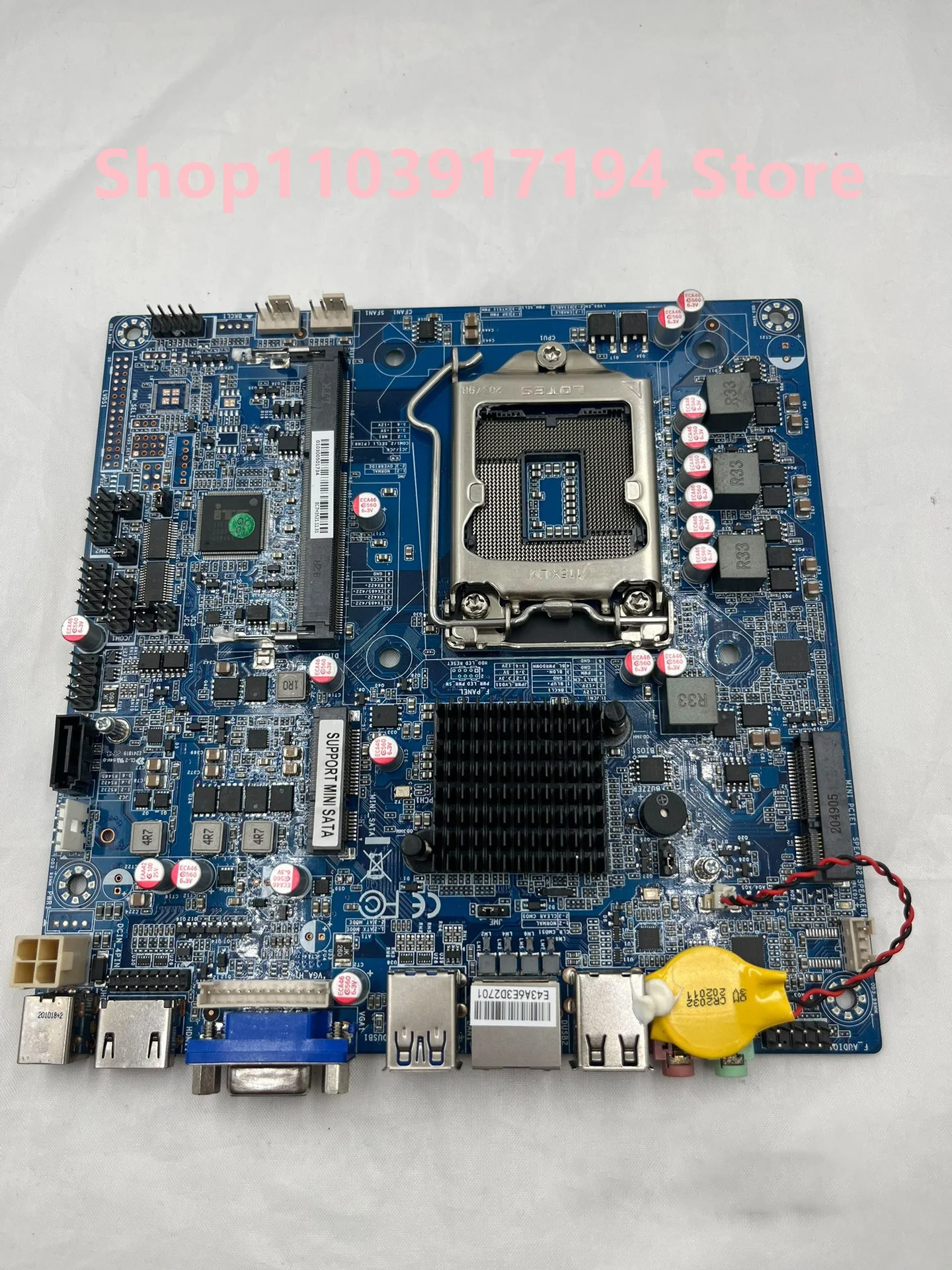 FOR J&W B75 17X17 ITX  Industrial control motherboard