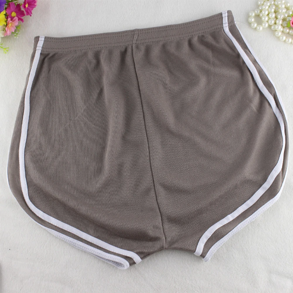 Mens Sexy Shorts Breathable Arrow Pants Sleep Bottoms Underwear Underpants Seamless Vertical Stripes Sports Male