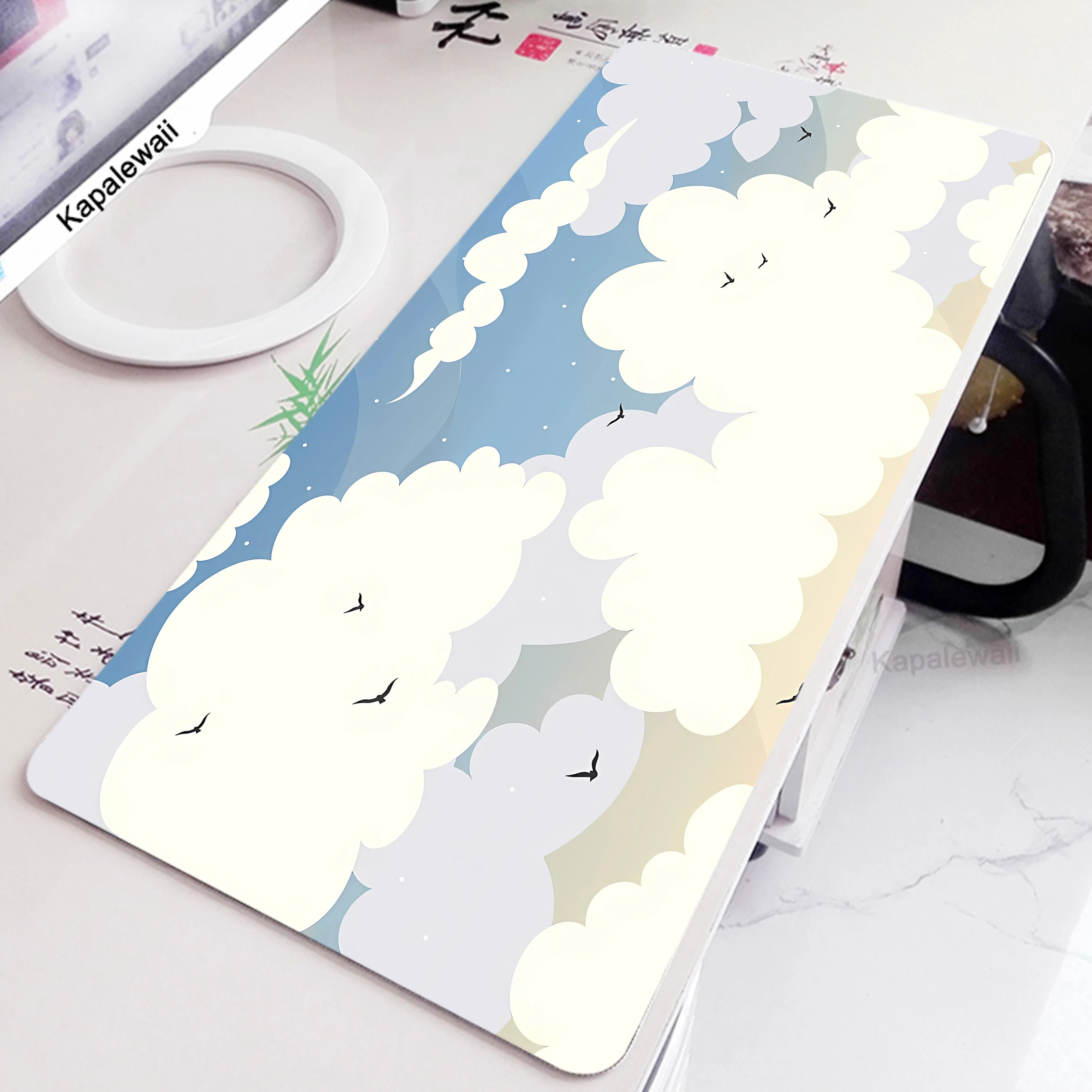 

Artistic Landscape Gamer Mousepad Large Mouse Mat Gaming Mouse Pad XXL Computer Desks Accessories Mat 900x400mm Table Carpet