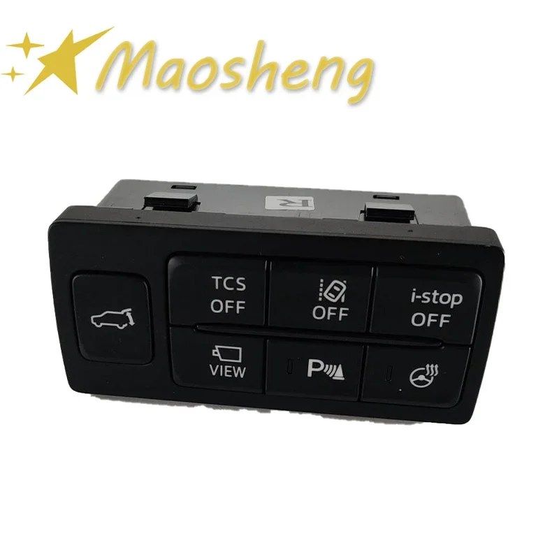 Reversing Radar Switch Rear Trunk Switch Lane Departure Warning Button For Mazda CX3 CX4 CX5 CX8 M3 Axela M6 Atenza