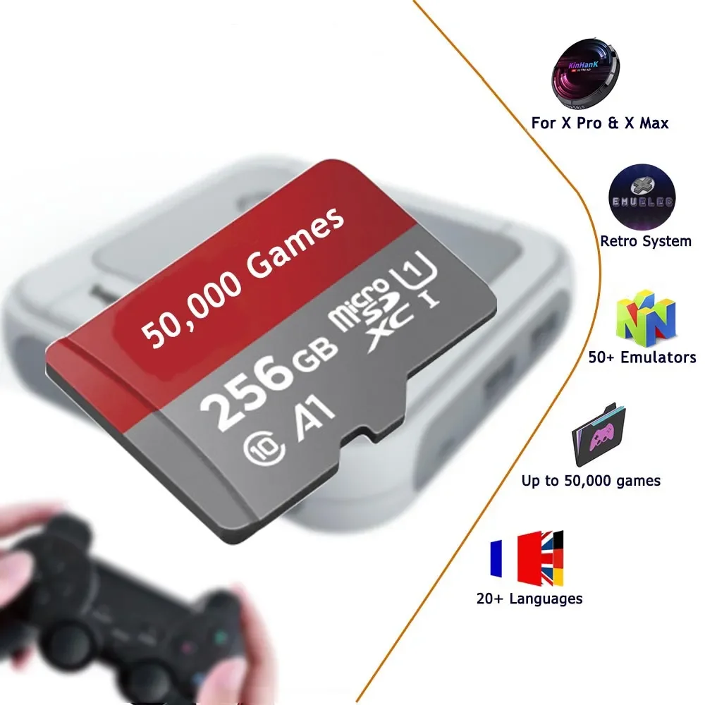 Memory Card 64GB 126GB 256GB for Super Console All Models for Mobile Phones Micro High-speed TF Card