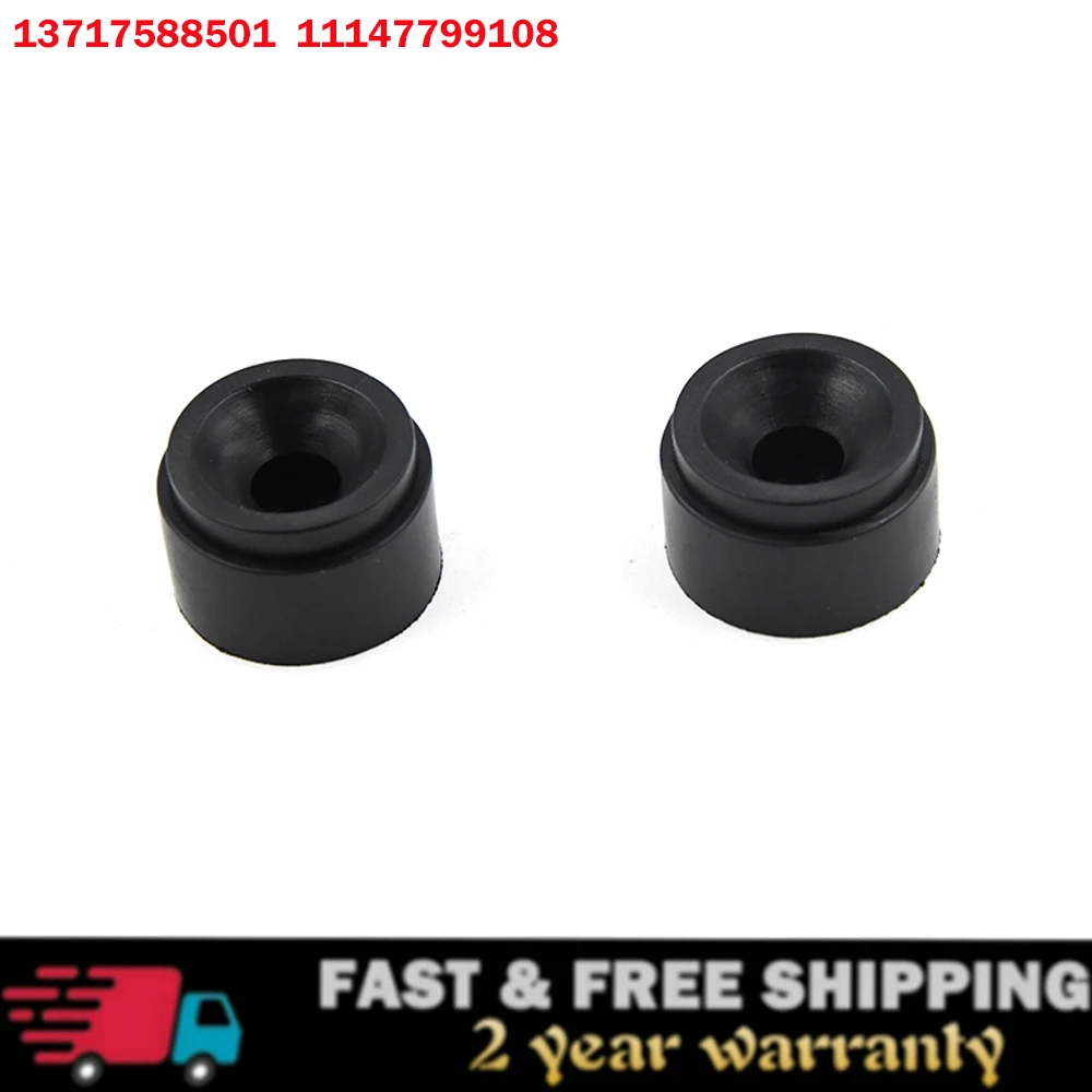 2Pcs Engine Cover Rubber Mounting Mount 11147799108 For BMW 1 2 3 4 5 6 7 Series X1 X3 X4 X5 X6 E81 E87 F20 E90 F30 E60 F10 G30