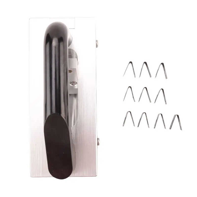 A84E-U-Type Blade Wheeled Vinyl Groover Floor Grooving Slotting Pull Hand Flooring Tool Slotter PVC Vinyl Welding Plastic Weldin
