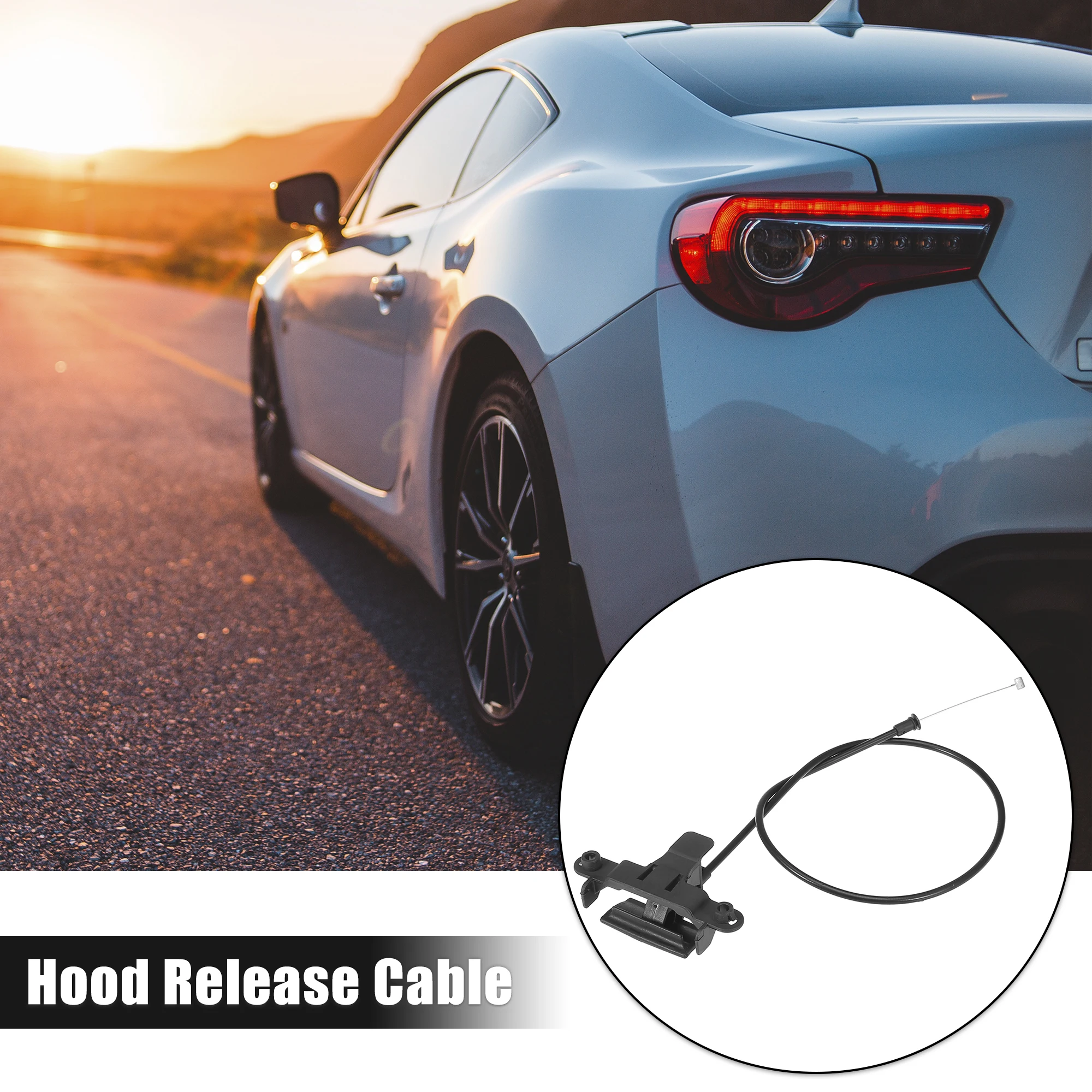 

UXCELL 51237164798 Провод капота двигателя автомобиля для BMW X5 X6 3.0L 4.4L 2007-2014