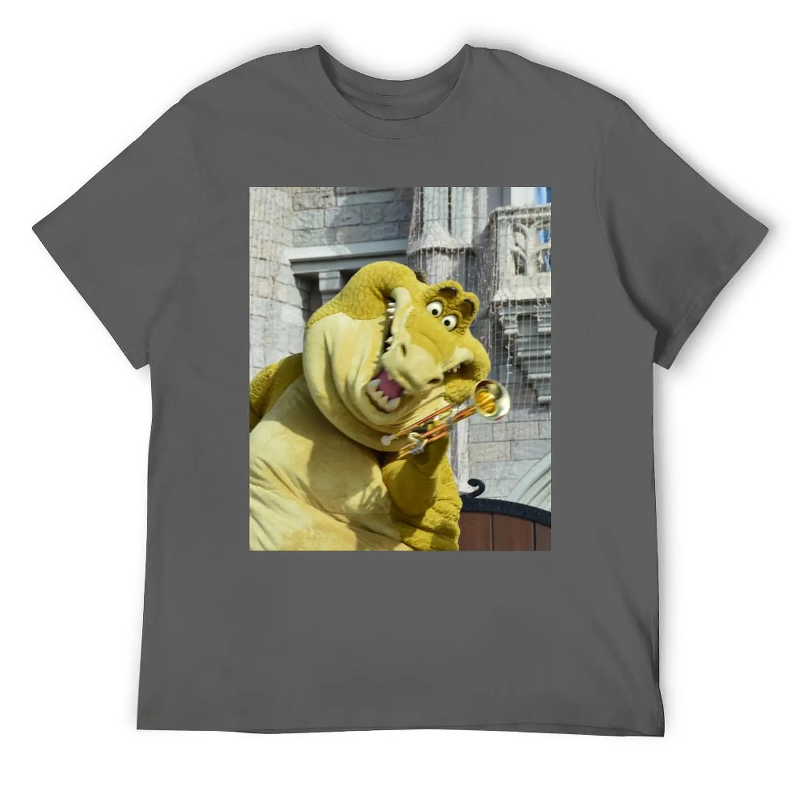 Lewis Louis Crocodile Alligator Louis Armstrong Trumpet T-Shirt anime t shirts boys animal print T-shirt men