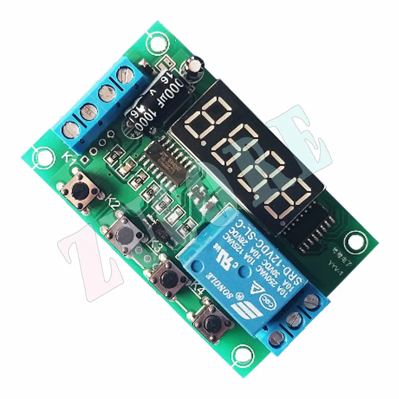 DC5/12/24V voltage detection relay switch board / charge and discharge detection control module / upper and lower limit alarm