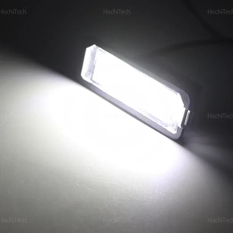 Lampu Tag Pelat Nomor Belakang Canbus Putih LED untuk VW Passat B5 CC Eos Golf MK4 MK5 6 7 MK7 Polo Kursi Luar Biasa Leon Altea Tahan Lama