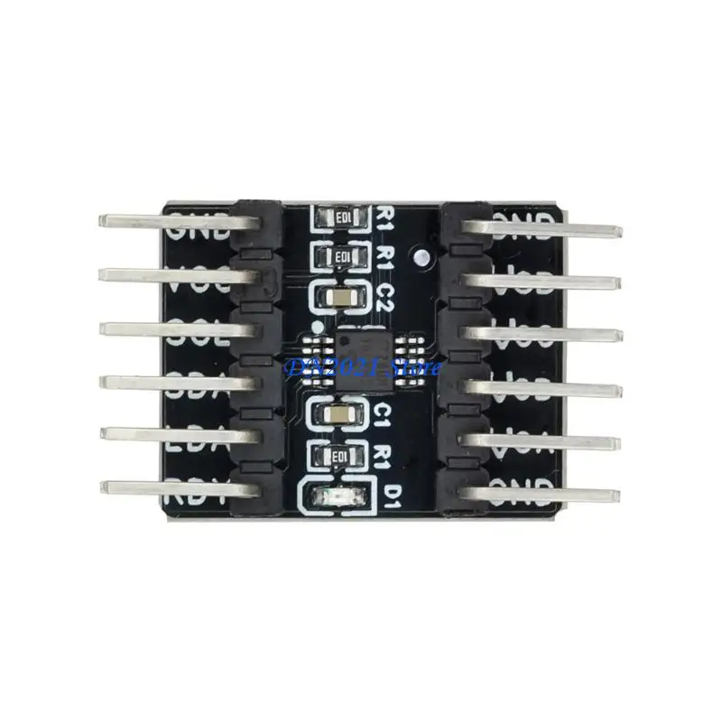 F3KE Four Channel MCP4728 DACs Module for Embedded Testing and Prototypes Circuits
