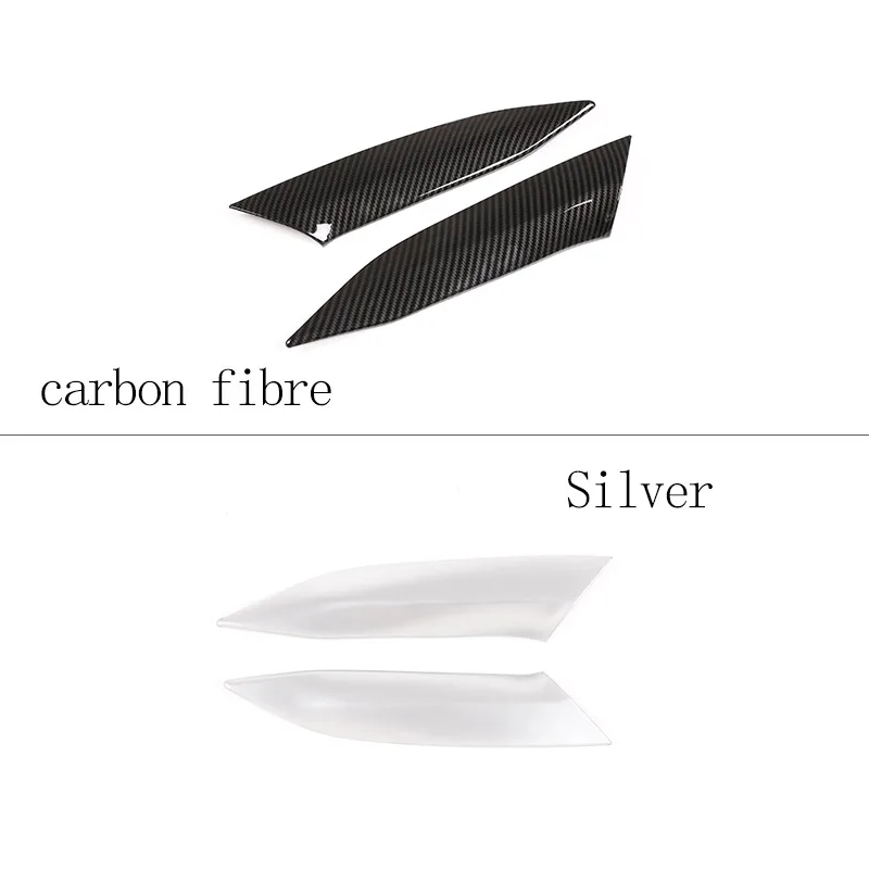 For BMW 3 Series G20 G28 2020 Car Interior Center Console Gear Shift Panel Cover Side Strip Carbon Fiber Texture Trim Decorative