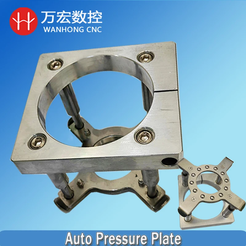 CNC Auto Pressure Plate Clamp for Spindle Motor Diameter Options 65-125mm Size