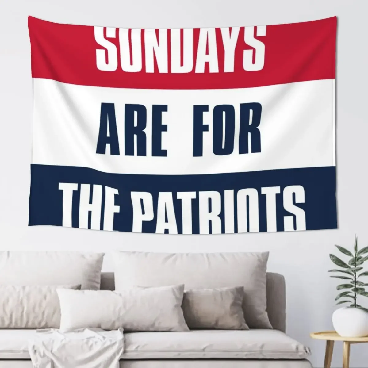 Sundays are for The Patriots, футбольный гобелен Новой Англии, украшения для дома, украшения для комнаты, гобелен