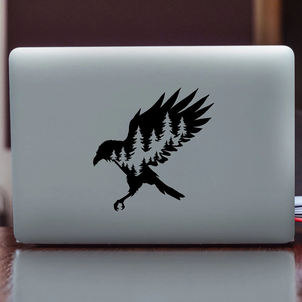 Raven Bird Vinyl Car Stickers And Decals Windows Bumper Decor Sticker Tunning Parts - view 5