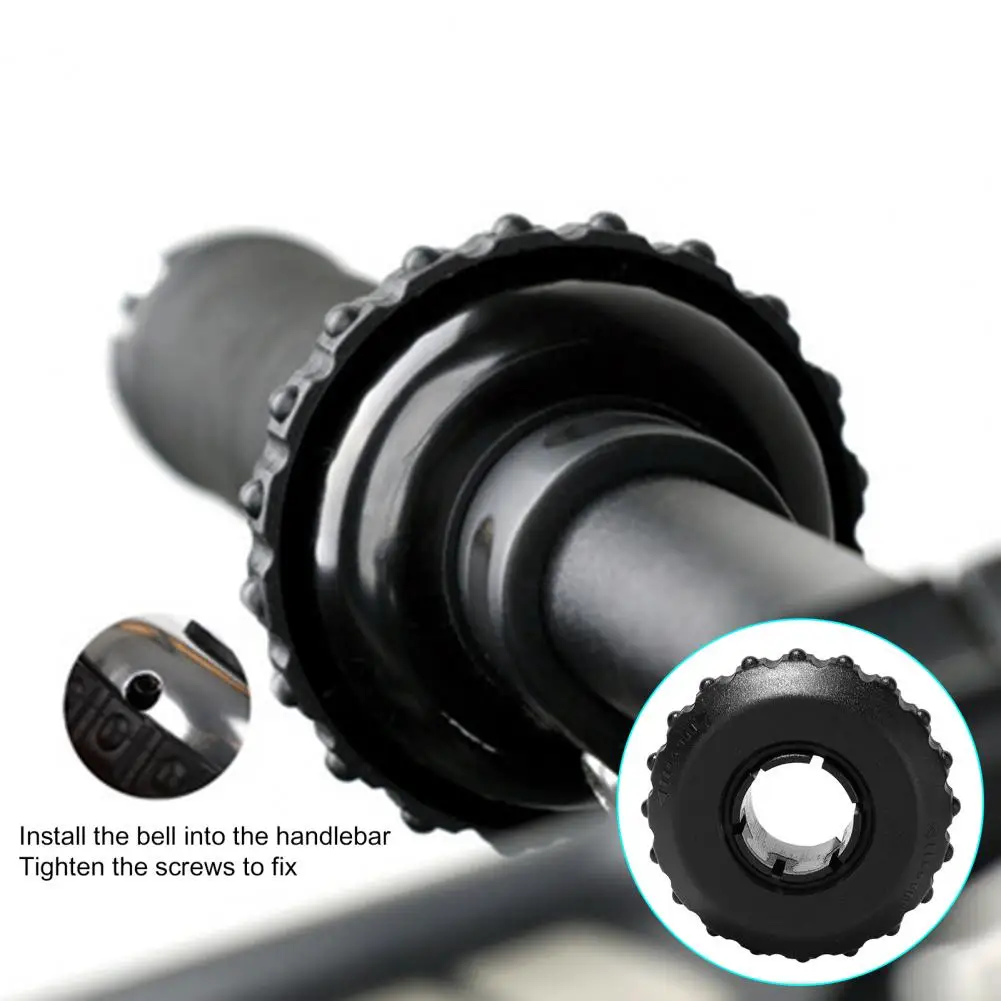 Bike Bicycle Bell Exquisite Melodious Sound Non-slip Finger Dial Universal Cycling Horn Ring for Road Bikes Bicycle Accessories