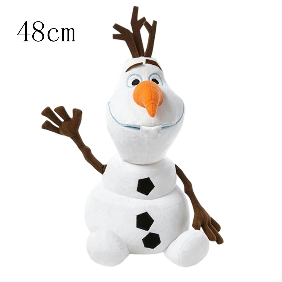 Frozen Elsa Anna Prinzessin Plüschpuppe Olaf Schneemann Eis-Sven Flareon Bruni Spielzeug Weihnachtsgeschenke