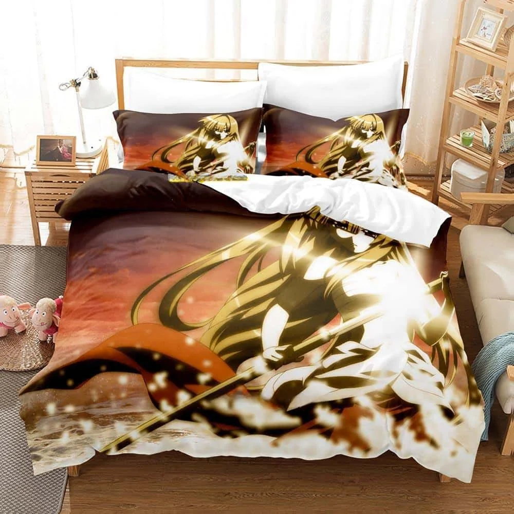 Fashion 3d Print Anime My Bride is a Mermaid Bedding Set Single Twin Full Queen King Size Bed Set Adult Bedroom Duvet cover Sets