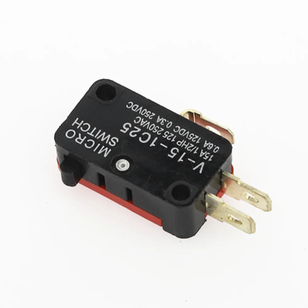 1Pcs Safety Automation Micro Limit Switch V-15-1C25 Roller Lever Snap Action 250V 16A 1NO 1NC