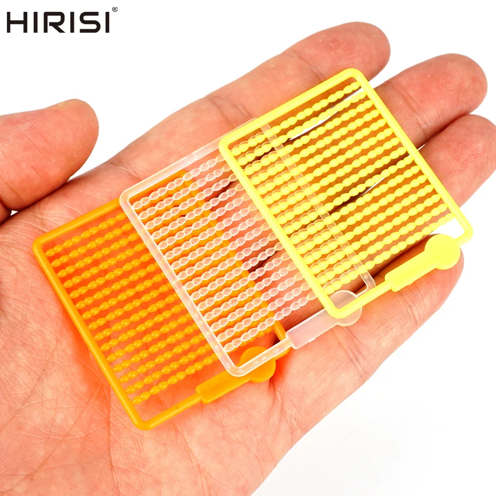 Hirisi 8pcs Carp Fishing Boilie Bait Stopper Boilie Dumbell Hair Stops Fishing Tackle Accessories AH168