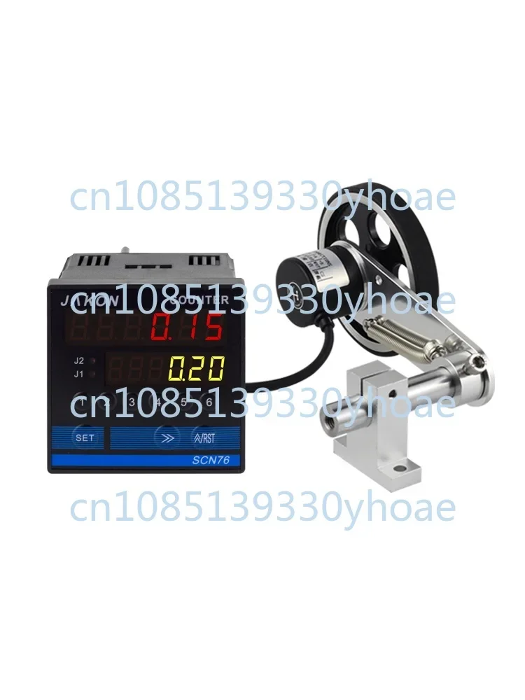 Metre counter High precision roller type electronic digital display edge banding machine Counting meter