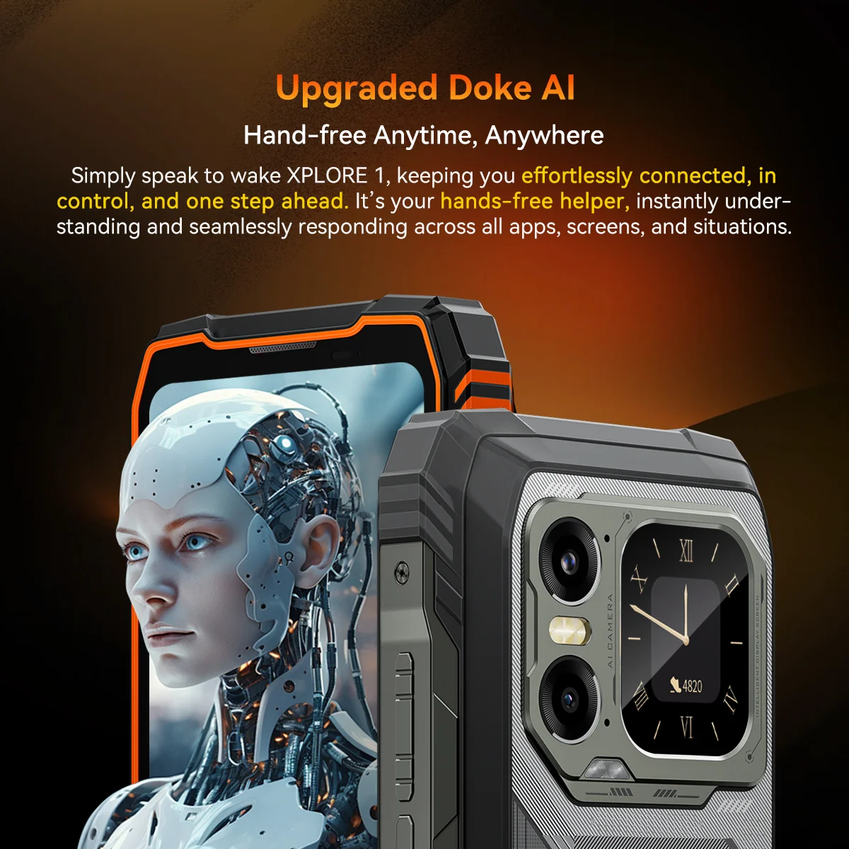 Blackview XPLORE 1 5G هاتف محمول خارجي أندرويد 15 20000mAh مقاوم للماء هاتف ذكي متين شاشة 6.78 بوصة 2.4K 12/16G + 256/512G