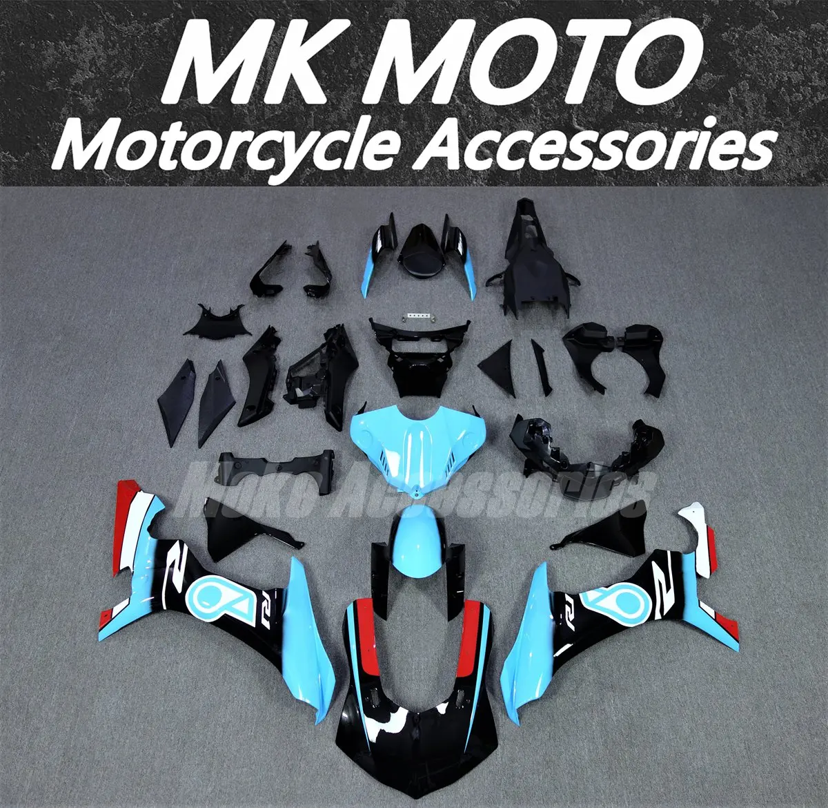 

Motorcycle Fairings Kit Fit For Yzf R1M R1 2015 2016 2017 2018 2019 Bodywork Set High Quality ABS Injection Black Blue