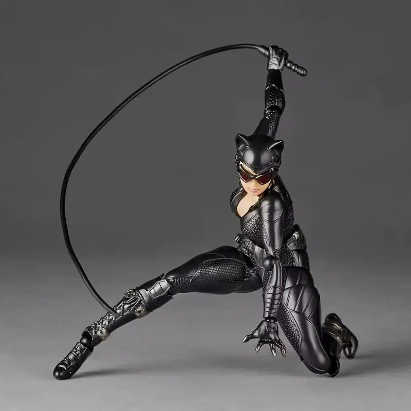 

Kinkeshi Yamaguchi Cat Girl Figure Revoltech Super Articulated 15cm Pvc Model With Bonus Head Collectible Anime Decor Toys Gifts