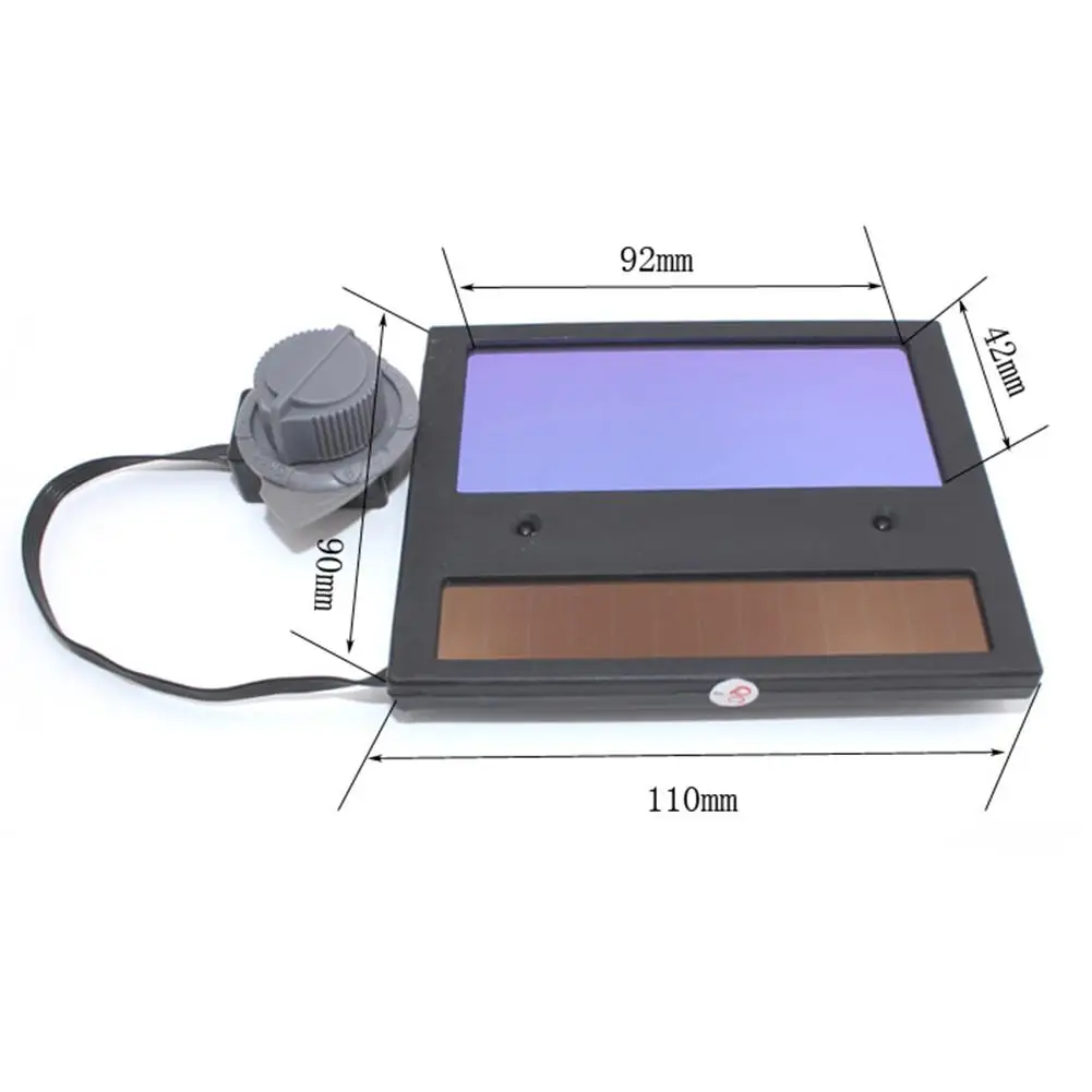 Solar Panel Welding Helmet Eyes Protector Auto Darkening Soldering Cap Filter Lens LCD Dimming Screen for Welder Supplies