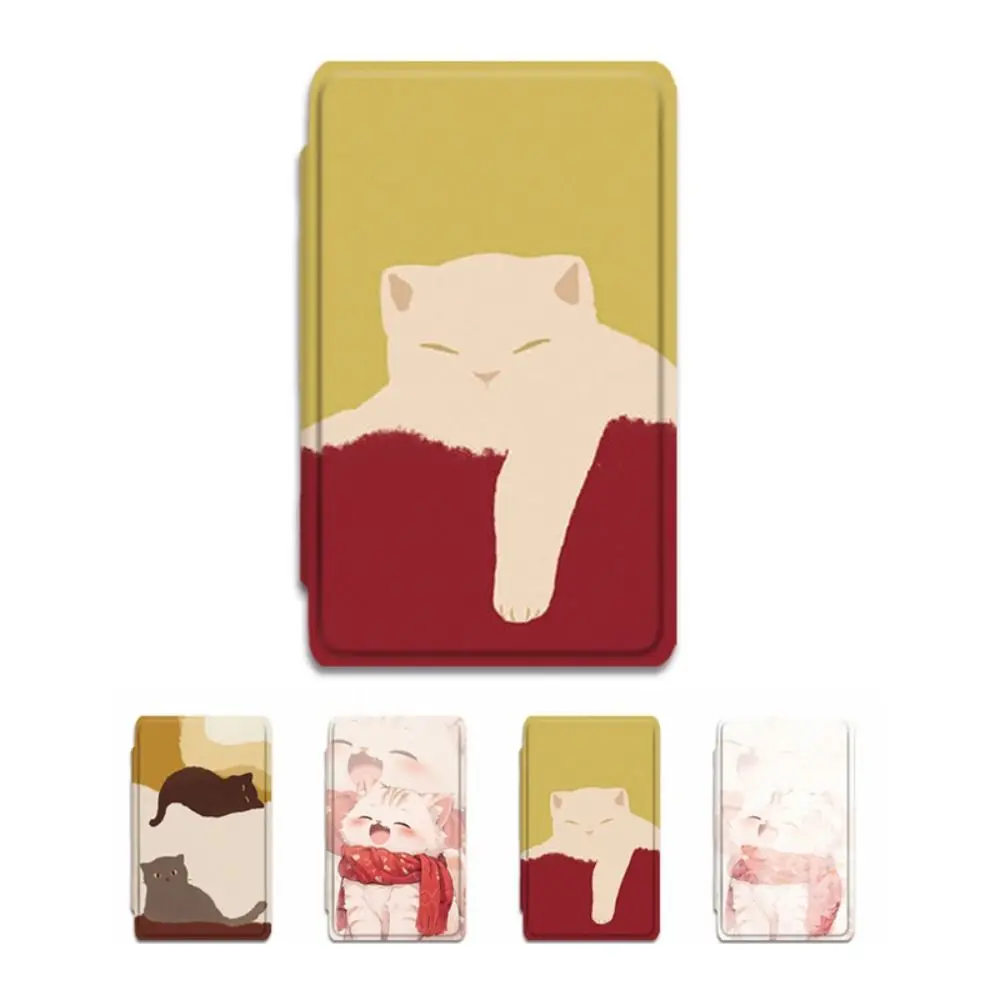 Premium Cute Cat Kitty Magnetic Case Anti-fall Aesthetic Protective Cover Shockproof Anti Scratch Folio Shell for XTEINK X4/X3