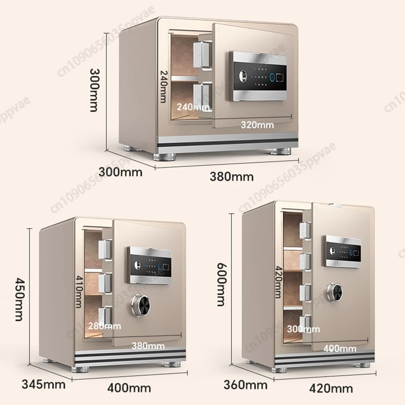 ترقية 2025 معتمدة من CSP آمنة مع التحكم WiFi ببصمة الإصبع متوفرة في ارتفاع 30 45 60 70 80 سم لأمن المنزل بجانب السرير #6
