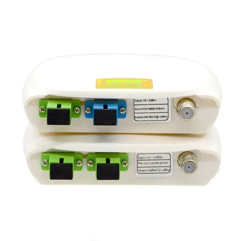 Imagem -04 - Ftth Catv Mini nó Wdm Receptor Óptico Passivo Conversor Fotoelétrico Polegada Nível de Saída rf 60dbuv para Pon Fábrica Atacado