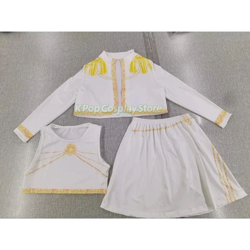 CyKids Girls Kpop Demon Hunter Cosplay Rumi Zoey Mira Cosplay Costume Set 3D Print Child Stage Performance Clothes Halloween Par