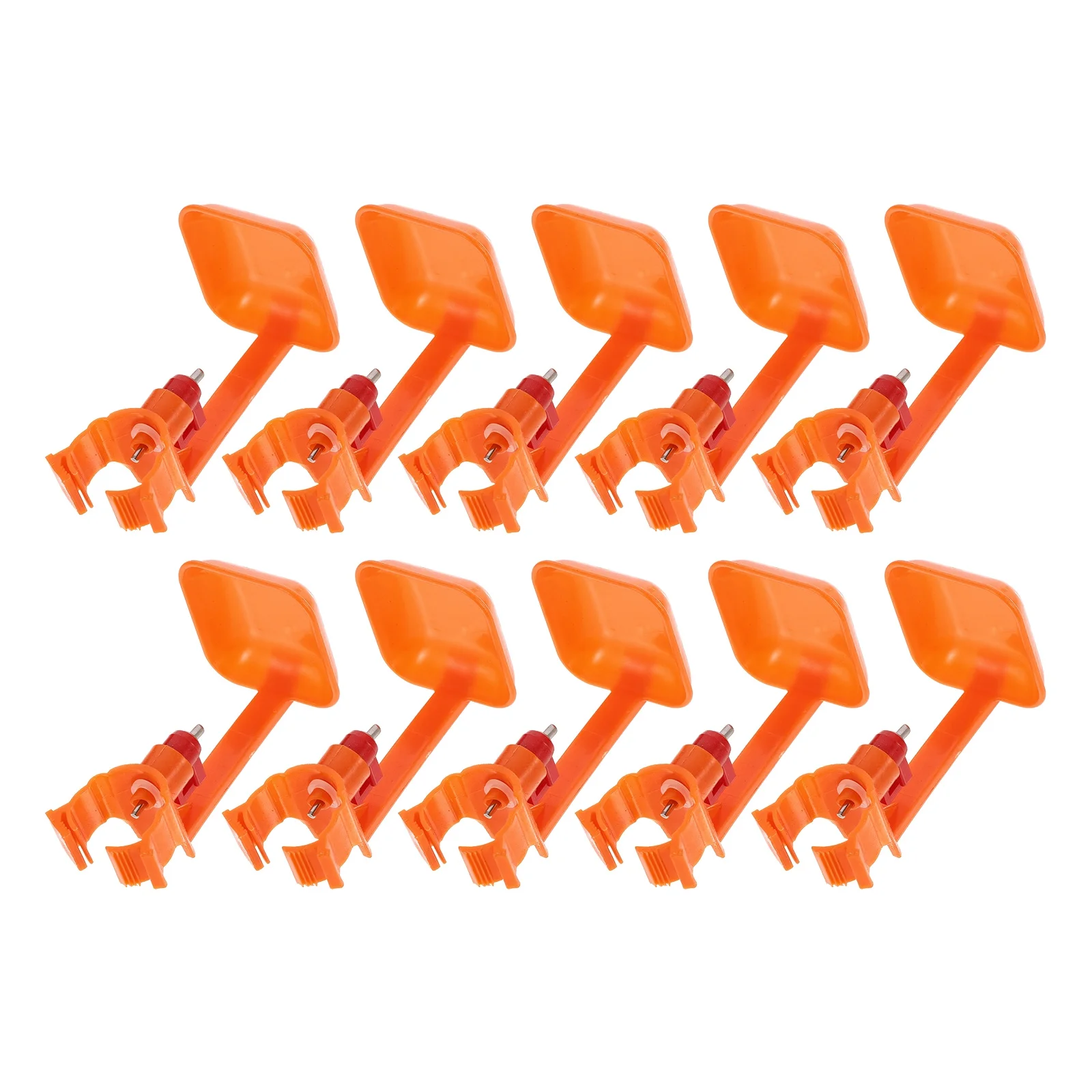 

10Pcs Chicken Waterer Nipples Durable Automatic Poultry Water Bowl Automatic Poultry Water Dispenser Farm Supplies