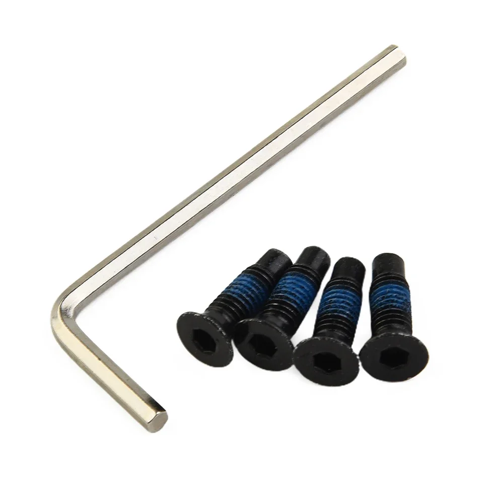 Newest Forehead Screw Mounting Screw Kit With Glue Anti Slip Screw Original Black Electric Scooter Screw Set With Wrench