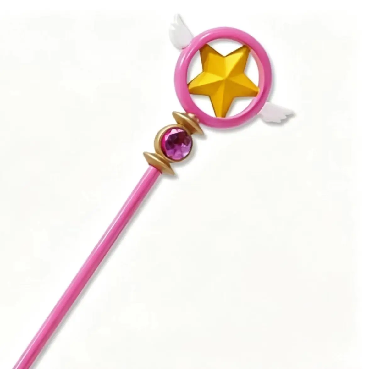 Kinomoto Sskura Cosplay Magic Stick Wand Anime Cardcaptor Sakura Halloween Christmas Costume Accessories 4