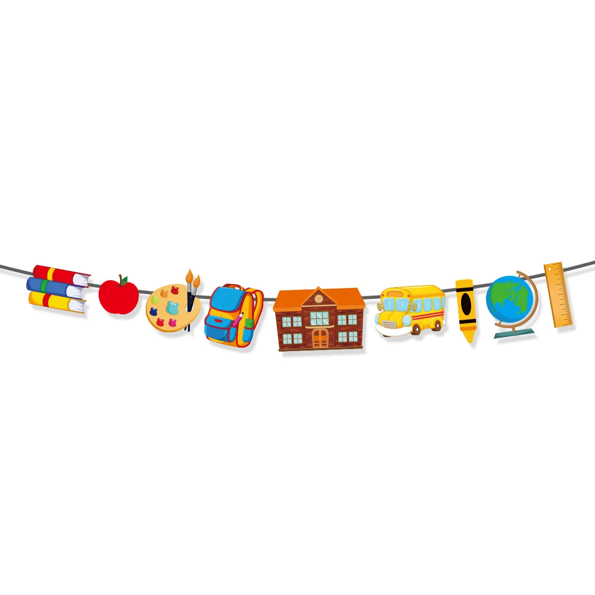 

Classroom Decoration Cartoon Paintbrush for Children Returning To School 2025 Back To School Decoration m
