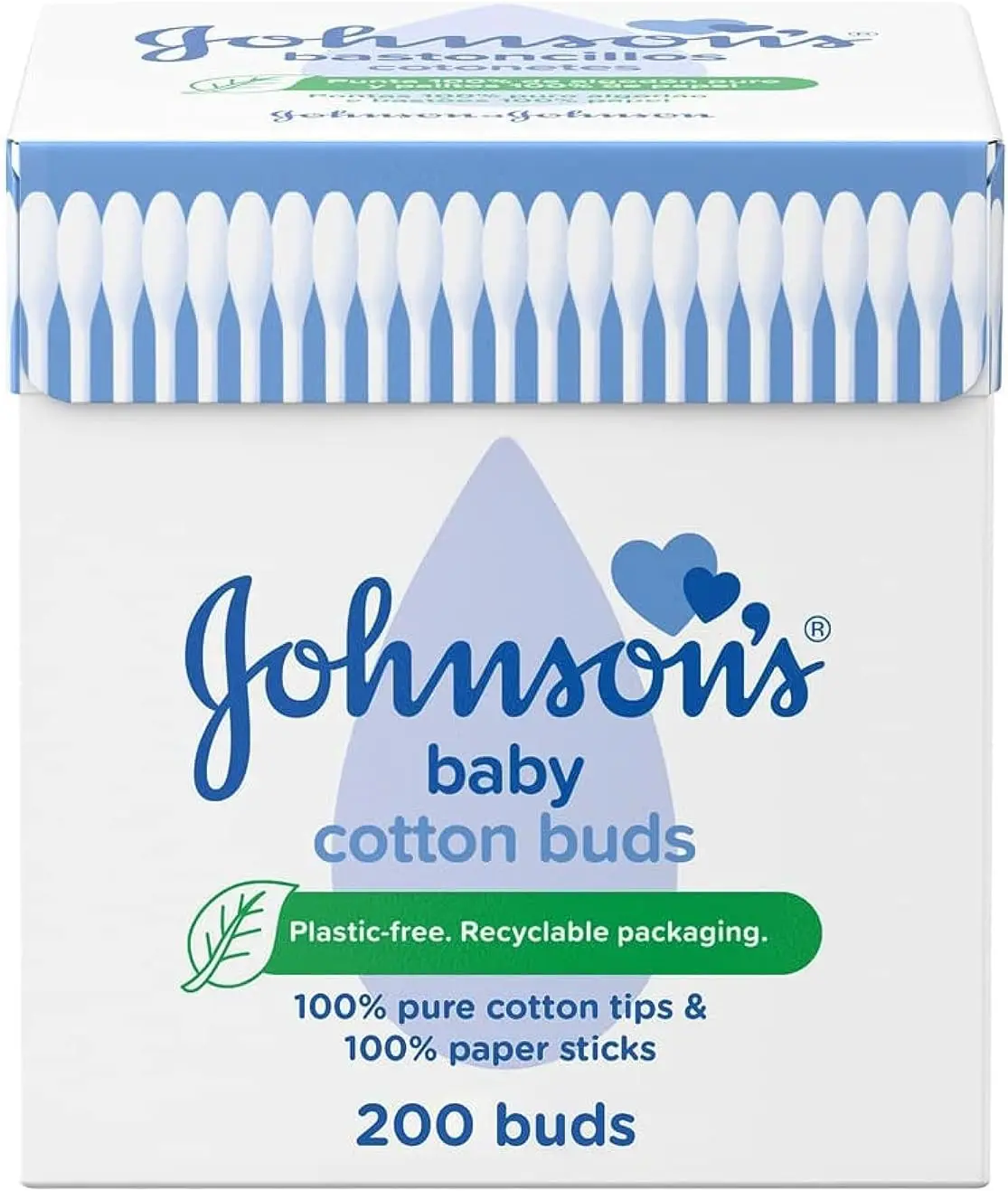 

Baby Cotton Buds - 1 X 200 Drum