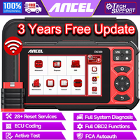 New ANCEL DS300 AUTOMOTIVE OBD2 Diagnostic Tool ALL System Car Scanner ECU Coding Key Programming Diagnostic 28+ Reset Function