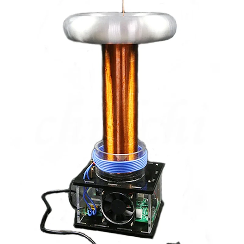 

Large Solid State Coil DIY Kit Light Arc Extinguishing High Power Artificial Lightning Generator 30cm