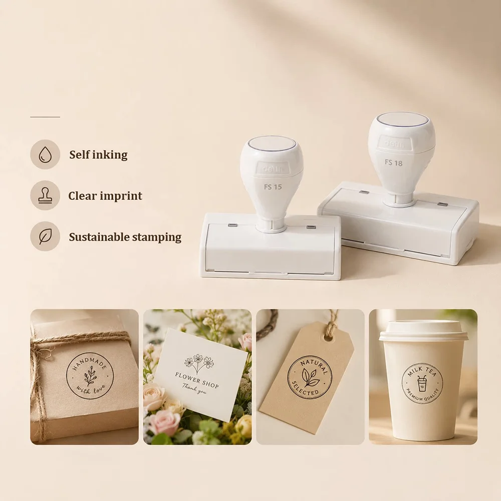 LOGO Individueller Selbstfärbender Stempel Personalisierung Individueller Tintenstempel mit Eigenem Design für Unternehmen oder Hochzeiten Handgefertigter Paketsiegel – Detail 12