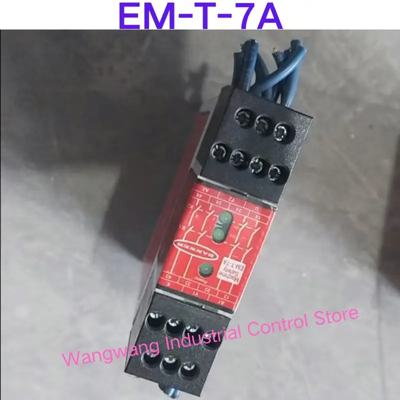 Second-hand test OK , EM-T-7A  safety relay