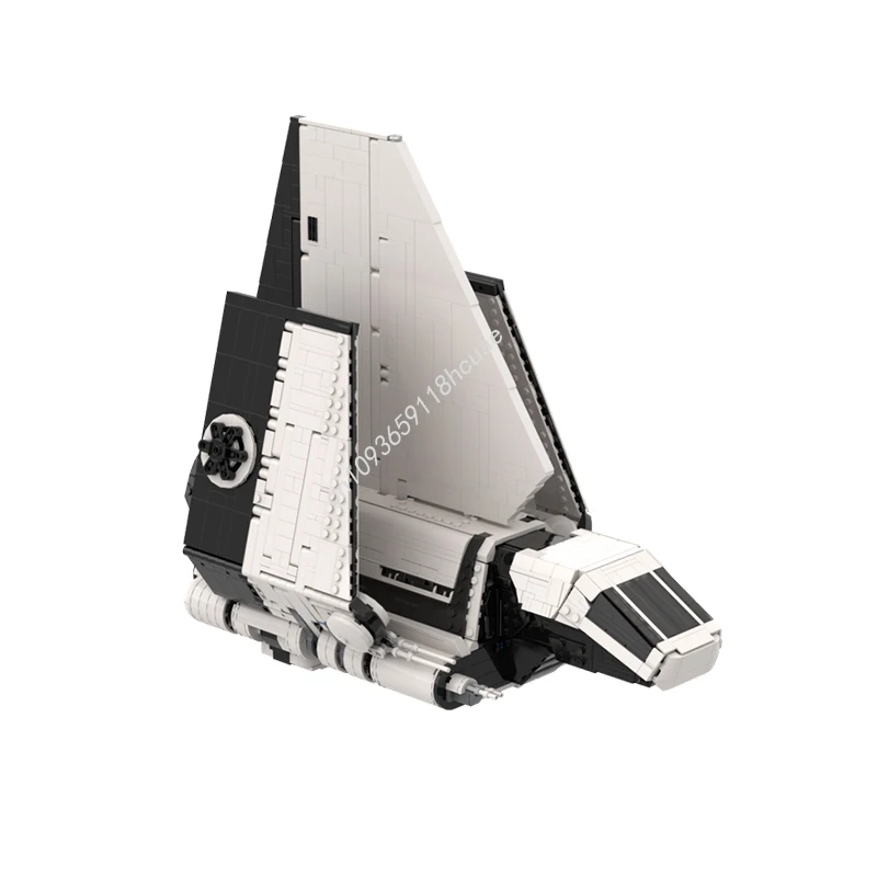 2724 Stück MOC ISB Shuttle Variante UCS ANDOR Star Battle Bausteine STEAM Lernidee kreatives Weihnachtsspielzeug Geschenk
