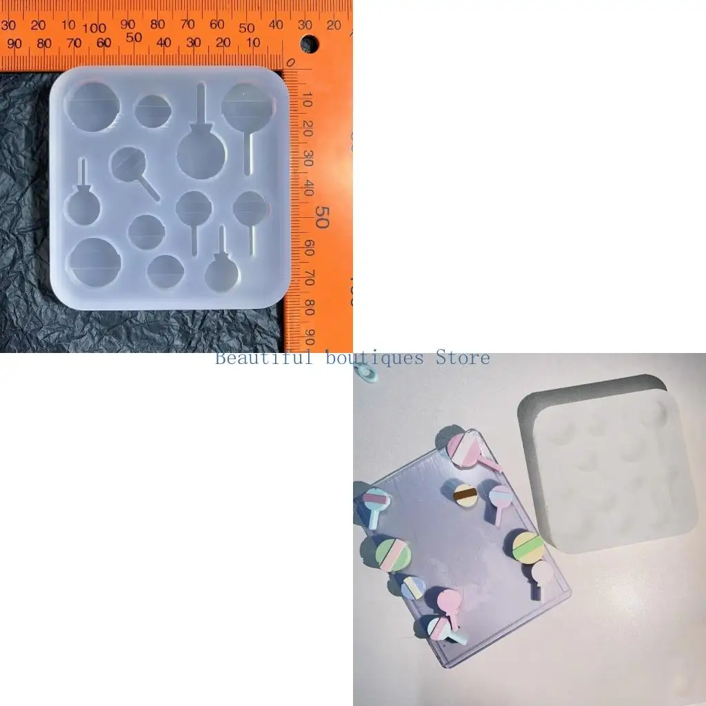 

U4LF Форма для конфет, шейкер для смолы, наполнитель, силиконовый шейкер для зыбучих песков, форма для наполнения