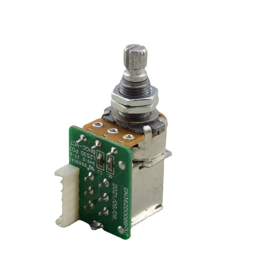 1 Piece B500K Push Pull Switch Potentiometer(POT)  With Circuit Board -  Made in Korea